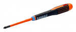 Insulated screwdriver ERGO™ SLIM Combi SL6/PZ2x100mm 1000V VDE