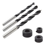 fastener drill bits depth with limiter set 3 pc 6-8-10mm