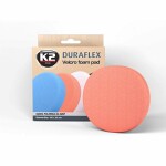 k2 duraflex oranžs vidēji abrazīvs pulēšanas spilventiņš 150x25mm l612