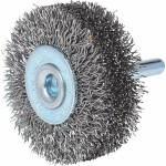 wire brush. disc for drill 0,3mm 50mm stainless 15000rpm. ks tools