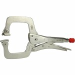 Locking Pliers c- jaws with sole 280mm ks tools