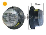 LED поверхностная мигалка 10-30V желтый AIN
