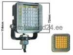 LED-сигнал лампа 12-24V 74x74x38mm