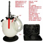 manual Oil pneumatic sump-filler 15- pc, 7,5l ks-tools