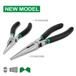 TOPTUL thin Common pliers 8", length: 213mm, long nose, new model