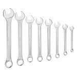 Ring Open End Wrench 6-19 MM, set 8 pc