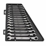 sheet-Open End Wrench set 15pc, Ratchet