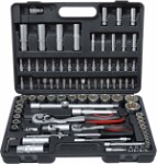 Socket wrenches set 1/4"+1/2" 94 pc