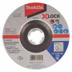 slipskiva 125x6mm. x-lock (a36p) metall 1st makita e-00393
