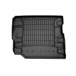 trunk mat (rear, tpe, 1 pc, black, 1104x885) suitable for: JEEP WRANGLER IV car Off-road open 11.17-