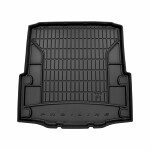 trunk mat (rear, tpe, 1 pc, black, 1114x1069) suitable for: SKODA SUPERB II LIFTBACK 03.08-05.15