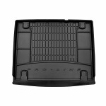 trunk mat (rear, tpe, 1 pc, black, 1201x989) suitable for: FIAT DOBLO PLATFORMA / PODWOZIE 02.10-