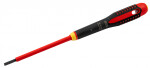 Insulated screwdriver ERGO™ slotted 0.4x2.5x75mm 1000V VDE flat
