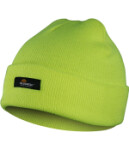 žieminė kepurė, fluorescencinė geltona spalva, gerai matoma