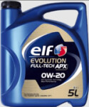 täyssynteettinen öljy ELF 0W20 5L EVOLUTION FULL-TECH APX