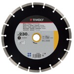 Diamond disc Tivoly segment 230x22,2mm
