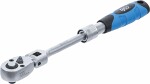 reversible ratchet 1/4" length 175-225mm with joint