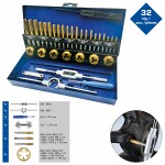 set tools for cutting threads, 32-pc