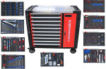 trolley tools 10 drawers 482 pc