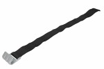 Pas firanki czarny, pituus.: 65cm (z hakiem plastikowym)