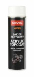 Novol topplack akrylfärg svart blank spray 500ml