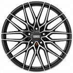 Alloy Wheel Fondmetal CRATOS (FMI09) Glossy Black Machined 10x22 5x120 ET42 CB72,6 Flat 1050 kg RF18348, x1.0 5x120 ET42 middle hole 72.6