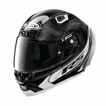 шлем интегрированный с козырьком X-LITE X-803 RS U.C. HOT LAP 14 цвет белый/черный, размер XL Unisex