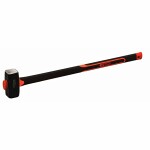 massive-hammer with square ends with long fibre handle 4000g ks tools