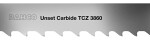 Carbide TCZ Bahco saelint 3860-27-0.9-TCZ-3/4-2455mm