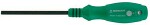 hex screwdriver 2.5x75mm. mosiv eriteras. green 1k head beargrip