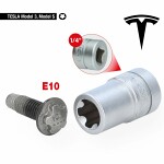 1/4" eriprofiiliga socket tesla e10 ks tools