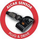tpms sensor alcar (ldl) p&d s5a101 med svart al.ventil 434 mhz