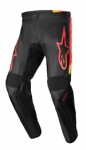 pants off road ALPINESTARS MX FLUID CORSA paint black/red/orange/yellow, dimensions 30