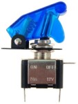 lever switch blue with lid 12v 20a carmotion