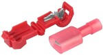t-tyyppinen connector/rosvoliitin punainen 0.5-1.5mm 15a 5kpl carmotion