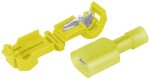 t-tyyppinen connector/rosvoliitin keltainen 4.0-6.0mm 15a 5kpl carmotion