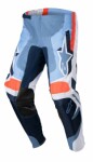 pants off road ALPINESTARS MX FLUID AGENT paint white/Dark blue/blue/orange, dimensions 28