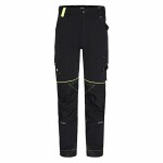 Work trousers North Ways Sacha 1388 Black/Neon yellow, size 50