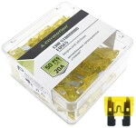 blade fuse 20a 50pc in plastic box carmotion