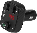 Voltmeter+2xusb charger+fm transmitter+hands free carmotion