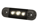 DARK KNIGHT SLIM 3 LED-äärivalo 12-24V 84.00 x 24.00 x 10.40mm