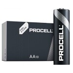 battery, DURACELL PROCELL, 10 pc, AA, 1.5V