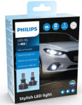LED-ajovalopolttimopari PHILIPS H3 Ultinon Pro3022 12 V ja 24 V 18W 6000K 1600lm 2kpl.