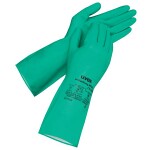 Safety nitrile-gloves Uvex Profastrong, flock lining, NF33, size 7