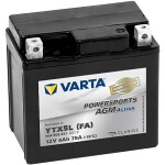 VARTA мото 12V AGM аккумулятор 4Ah 75A 113x70x105