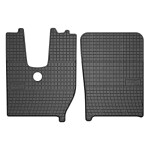 rubber mats set, 2pc, paint black IVECO S-WAY 07.19-