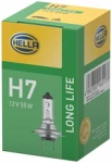 polttimo (pakkaus 1kpl.) H7 12V 55W PX26D jopa 3 kertaa pidempi käyttöikä LIFETIME