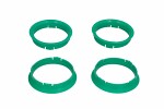 Pierścień centrujący - śr. otw. cetnr. felgi : 63,3 mm, śr. piasty koła : 59,1 mm (Universalny, tworzywo sztuczne)