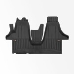 mats rubber (rubber, 1 pc, paint black) VW TRANSPORTER V 04.03-08.15