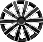 Wheel cap, model: Volare, 14inch, colour: Black/Silver, 4 Kpl set of